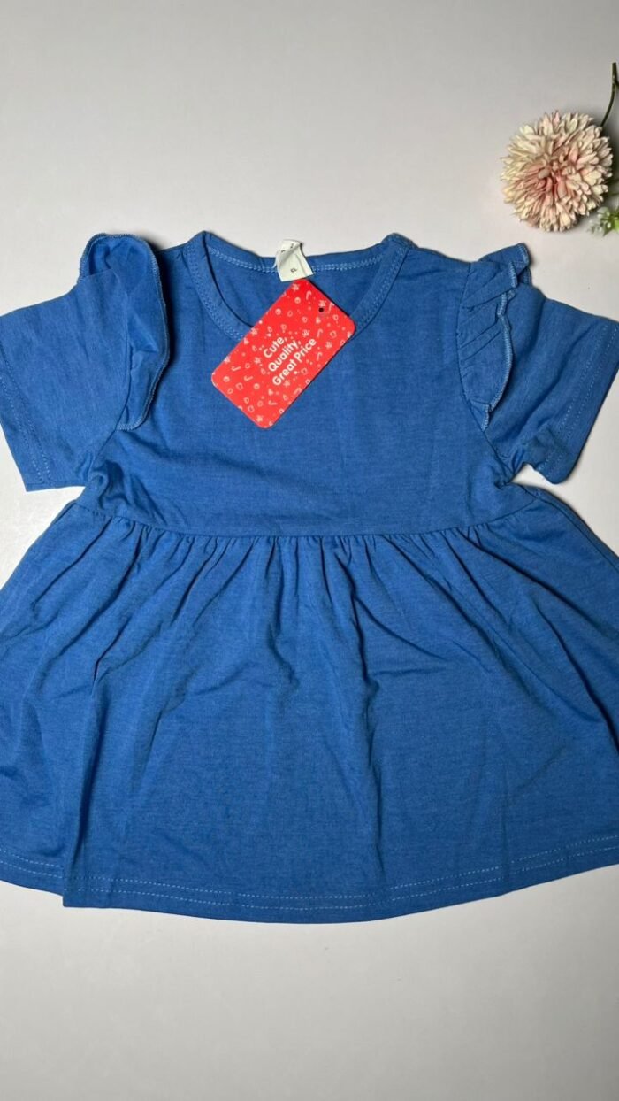 Baby Girl Blue Gown S12
