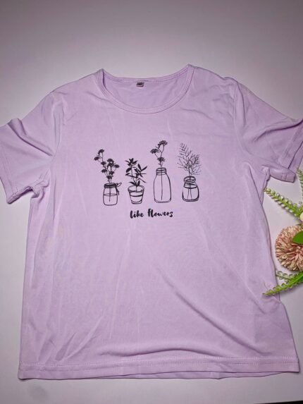 Baby Girl Purple T-shirt S2