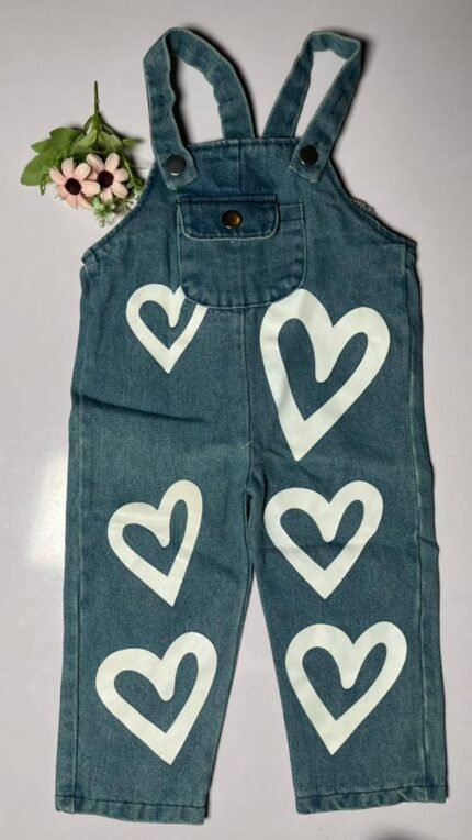 Girl Toddler Jean Overalls S10