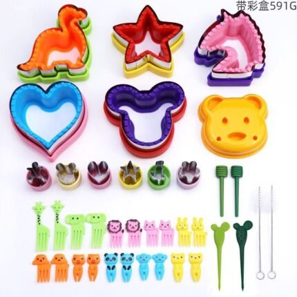 3pcs Cutter & Fruit Forks