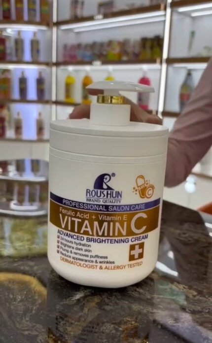Roshun Vitamin C Brightening Lotion with Feluric Acid and Vitamin E