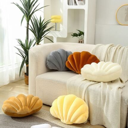 Seashell Throw Pillow